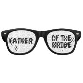 VADER VAN DE BRUID BRUILOFT PARTIJ ZONNEBRIL (Voorkant)