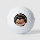 Vader van de bruid Custom Photo Golfballen (Voorkant)