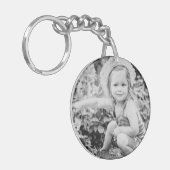 Vader van de bruid Custom Photo Sleutelhanger (Voorkant Links)