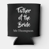 Vader van de bruid Custom Wedding Ouder Gift Blikjeskoeler (Voorkant)
