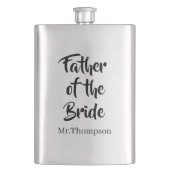 Vader van de bruid Custom Wedding Ouder Gift Flacon (Voorkant)