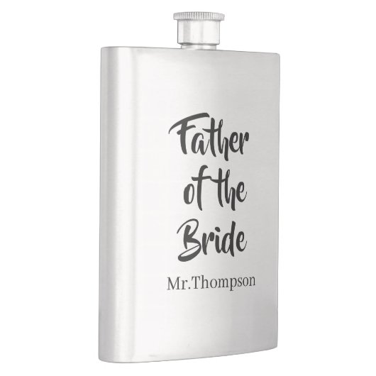 Vader van de bruid Custom Wedding Ouder Gift Flacon (Rechts)