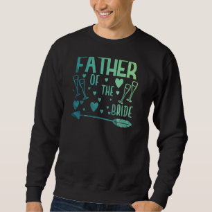 Vader van de bruid- en bruideT - shirts die de ann