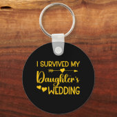 Vader van de bruid Funny bruid bachelorette feest  Sleutelhanger (Voorkant)