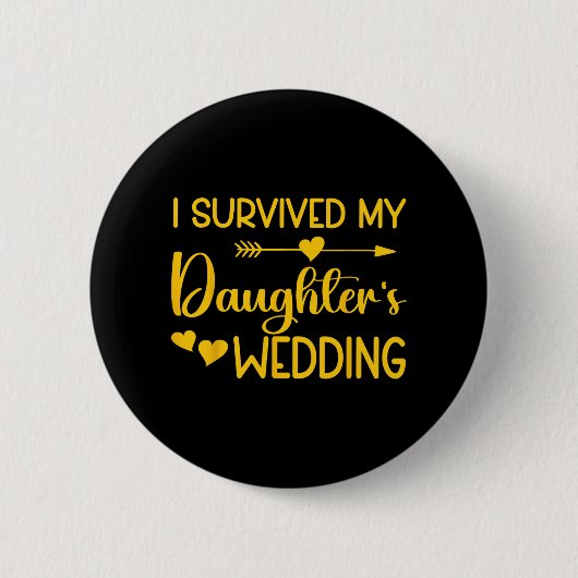 Vader van de bruid Funny bruids bruidsmeisjes uitg Ronde Button 5,7 Cm (Voorkant)