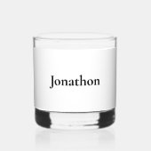 Vader van de Bruid | Gepersonaliseerd Cadeau voor Whisky Glas (Achterkant)