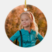 Vader van de bruid geschenk van dochter, vader keramisch ornament (Achterkant)