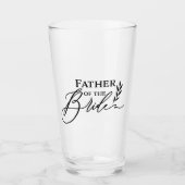 Vader van de Bruid Glas (Voorkant)