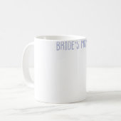 Vader van de Bruid Huwelijk Bruiloft Dochter Koffiemok (Voorkant links)