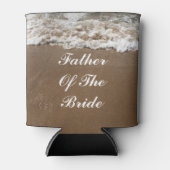 Vader van de bruid Huwelijkscadeaus partij gunsten Blikjeskoeler (Voorkant)