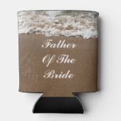 Vader van de bruid Huwelijkscadeaus partij gunsten Blikjeskoeler (Achterkant)
