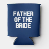 Vader van de bruid koelbox blikjeskoeler (Voorkant)