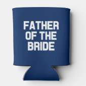 Vader van de bruid koelbox blikjeskoeler (Achterkant)