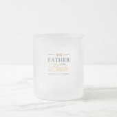 Vader van de bruid matglas koffiemok (Center)
