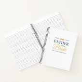 Vader van de bruid notitieboek (Binnen)