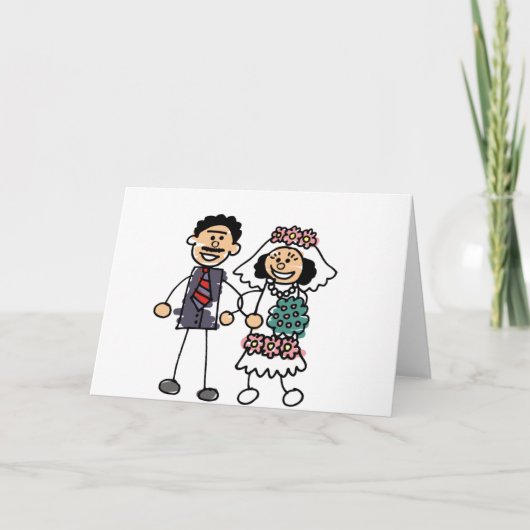 Vader van de bruid op de dag van de bruiloft kaart (Voorkant)