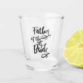 Vader van de bruid shot glas (Voorkant)