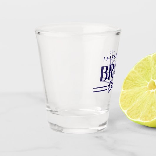 Vader van de bruid shot glas (Links)