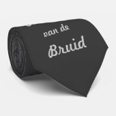 Vader van de Bruid Stropdas (Opgerold)