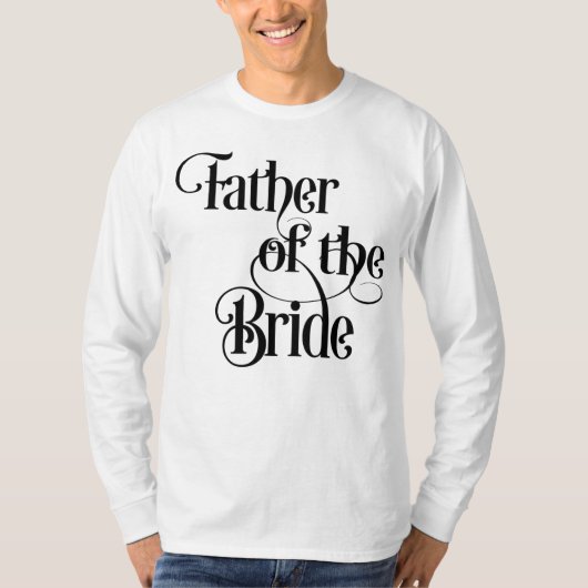 Vader van de Bruid T-shirt (Voorkant)