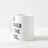 Vader van de Bruid - Trouwende vrijgezel wordt ech Koffiemok (Voorkant links)