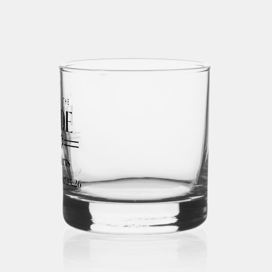 Vader van de bruid whisky glas (Links)