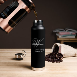 Vader van de bruidbruidskool waterfles