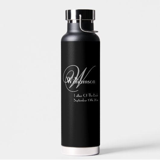 Vader van de bruidbruidskool waterfles (Links)