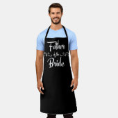 Vader van de bruidbruinkaak schort (Gedragen)