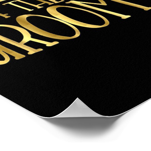 Vader van de bruiddagavond poster (Hoek)