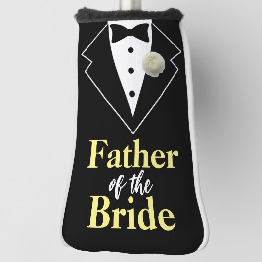 Vader van de  bruiddas golfheadcover (Draai 90)