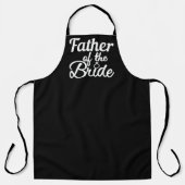 Vader van de bruidduwweddenschap schort (Voorkant)