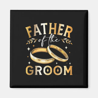 Vader van de bruidegom bruidegom vader bruiloft en magneet