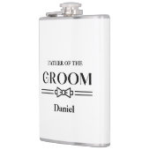 Vader van de Bruidegom Fles Heupfles (Links)