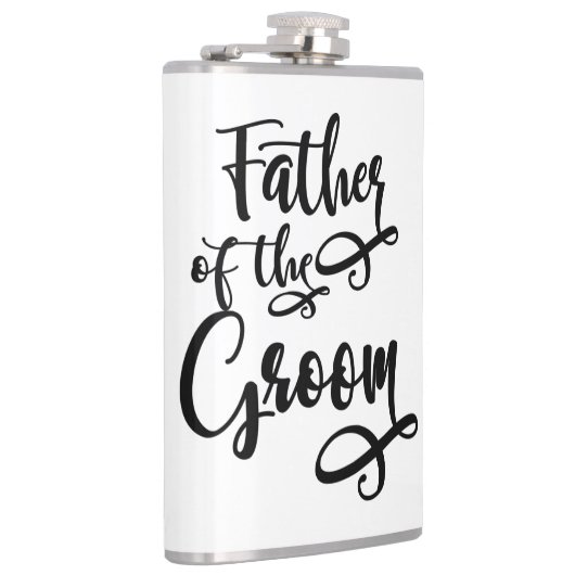 Vader van de bruidegom heupfles (Rechts)
