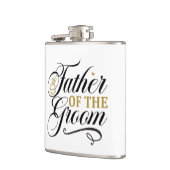 Vader van de bruidegom  heupfles (Links)