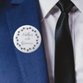 Vader van de bruidegom Ivy Botanical Wedding Ronde Button 5,7 Cm