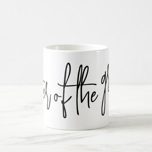 Vader van de bruidegom koffie mok (Center)