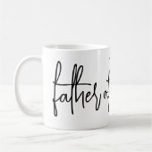 Vader van de bruidegom koffie mok (Links)