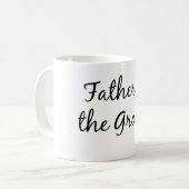 Vader van de bruidegom-mok koffiemok (Voorkant links)