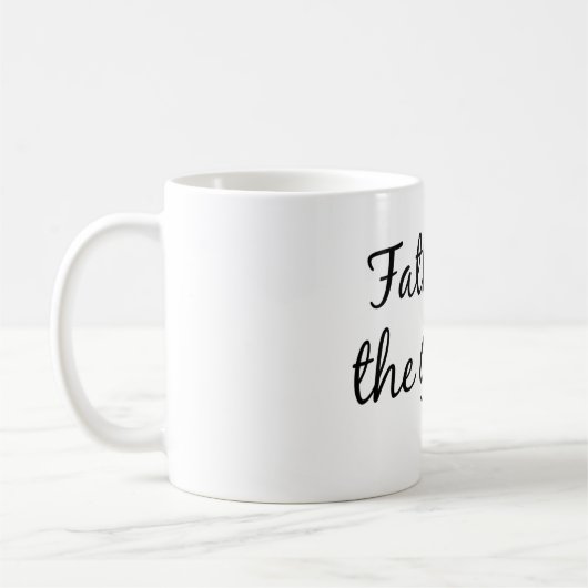 Vader van de bruidegom-mok koffiemok (Links)