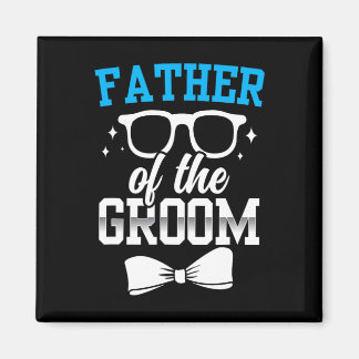 Vader van de bruidegom partij bruiloft vrijgezelle magneet