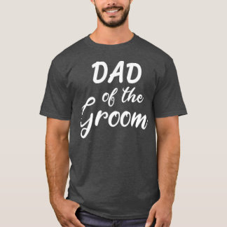 vader van de bruidegom t-shirt