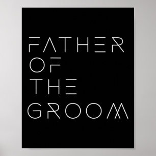 Vader van de Bruidegom Vader Bachelorfeest voor Ma Poster