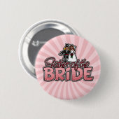 vader van de bruidsknop ronde button 5,7 cm (Voorkant /achterkant)