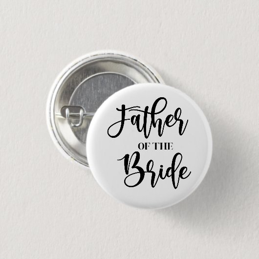 Vader van de Button van de Bride (Voorkant /achterkant)