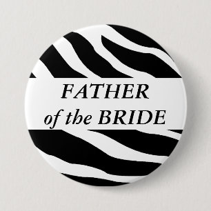 Vader van de Button van de bruidduwweddenschap