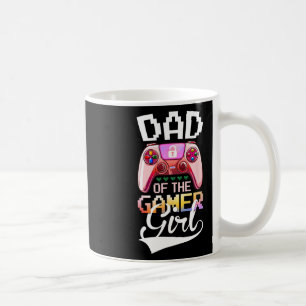 Vader Van De Gamer Girl Video Game Verjaardag Koffiemok