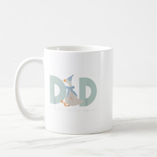 Vader van de Gekke gans Gekke gans verjaardag Matc Koffiemok (Links)