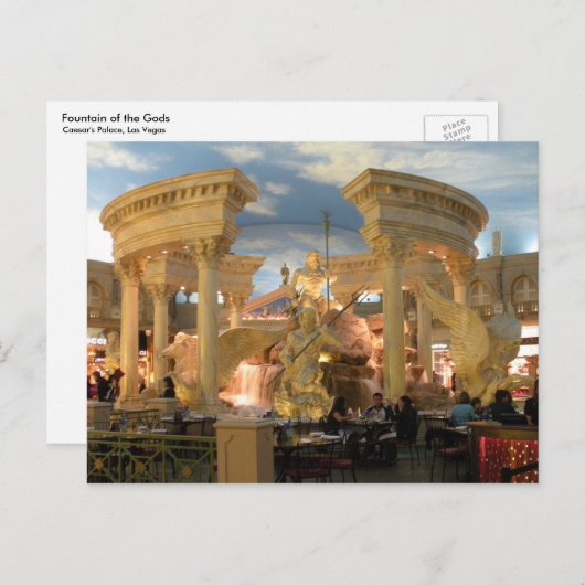 Vader van de Goden Briefkaart (Voorkant / Achterkant)